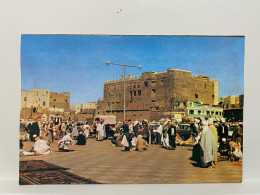 Carpets Market SAUDI ARABIA  Postcard - Arabie Saoudite