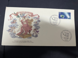 1-4-2024 (4 Y 38A) Germany Stamp For CASSIOPEIA (Halley's Comet) Fleetwood FDC - Otros & Sin Clasificación