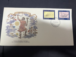 1-4-2024 (4 Y 38A) Belize Stamp For BOOTES (Halley's Comet) Fleetwood FDC - Sonstige & Ohne Zuordnung