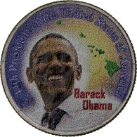 États-Unis, Quarter Dollar, Hawaii, Barack Obama, 2008, Philadelphie - 1999-2009: State Quarters