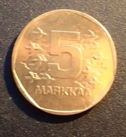 FINLAND 5 MK 1976  UNC - Finlandia