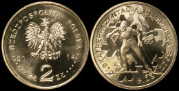 Poland. 2 Zloty. 2014 (Coin KM#Y.893. Unc) Polish Olympic Team Sochi 2014 - Pologne