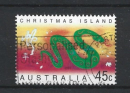 Christmas Island 2001 Year Of The Snake Y.T. 483 (0) - Christmaseiland