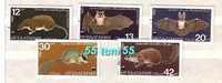 1983 Fauna WWF- Protected Mammals  5 V. (used/oblitere) BULGARIA  / Bulgarie - Gebraucht