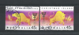 Christmas Island 1997 Year Of The Ox Y.T. 435/436 (0) - Christmas Island