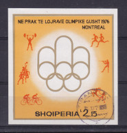 Olympische Sommerspiele Montreal 1976, Block  - Albanie