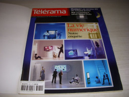 TELERAMA 3074 12.2008 VIE NUMERIQUE GAINSBOURG RANCIERE TROTIGNON - Televisione