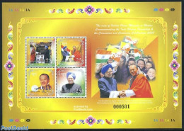 Bhutan 2008 India-Bhutan 4v M/s, Mint NH - Bhoutan