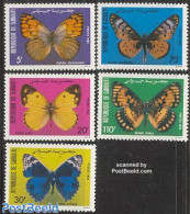 Djibouti 1984 Butterflies 5v, Mint NH, Nature - Butterflies - Dschibuti (1977-...)