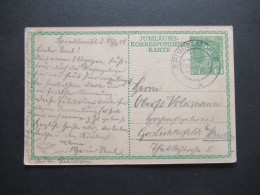 1908 Österreich 5 Heller GA Jubiläums Korrespondenz Karte Mit Großem K2 Spindelmühle - Gr. Lichterfelde Bei Berlin - Cartoline