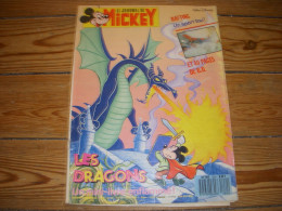 JOURNAL De MICKEY 1830 21.07.1987 Le RAFTING Le MINI LIVRE Sur Les DRAGONS - Journal De Mickey
