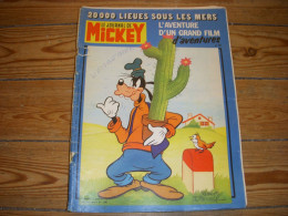 JOURNAL De MICKEY 1268 17.10.1976 20000 LIEUX Sous Les MERS Davy CROCKETT - Journal De Mickey