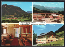 AK Burgberg-Sonthofen /Allgäu, Berggasthof Und Pension Alpenblick  - Sonthofen