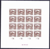 Tchécoslovaquie 1918 Mi 18 (Yv 2) - Annexe à La Monographie 1 / II Plaques D'impression Hradčany - Unused Stamps