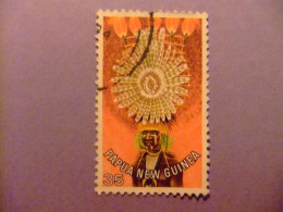 52 PAPUA NEW GUINEA / PAPOUASIE / NUEVA GUINEA / 1978 BAILARIN De GARAINA YVERT 348 FU - Papouasie-Nouvelle-Guinée