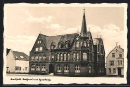 AK Bredstedt, Rathaus Und Sparkasse  - Bredstedt