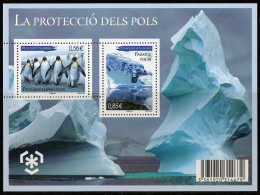 Andorre - BF2 ** - Protection Régions Polaires Et Glaciers - Schützen Wir Die Polarregionen Und Gletscher