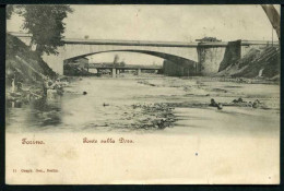 TORINO - Ponte Sulla Dora - Viaggiata 1912 - Rif.  13024N - Pontes