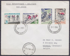 Belgique - Expédition Antarctique Belge 1963/64 Oblit. Roi Baudouin 23/1/1964 - Antarctische Expedities