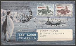 Belgique - 1e Expédition Antarctique 1957-1958 - N°1030/31 Càd Base Roi Baudouin 05/01/1958 (1e Date) - Estaciones Científicas