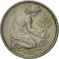Monnaie, République Fédérale Allemande, 50 Pfennig, 1970, Karlsruhe, TTB - 50 Pfennig