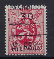 HERALDIEKE LEEUW Nr. 282 Voorafgestempeld Nr. 5917 Positie C  AVERBODE 30 ; Staat Zie Scan ! - Rollo De Sellos 1930-..