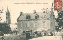 14 ARROMANCHES LES BAINS - Arrivée De La Procession Au Reposoir De La Ville Beaugerard ( 17 Juin 1906 )  - TTB - Arromanches