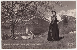 Schruns In Montafon 690 M Geg, Zimba 2645 M - (Österreich/Austria) - 1963 - (Trachten) - Foto Wolf, Schruns - Schruns