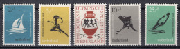 Q9452 - NEDERLAND PAYS BAS Yv N°654/58 ** OLYMPIADES - Unused Stamps