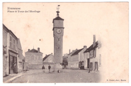 FRENEUSE - Place & Tour De L'Horloge (carte Animée) - Freneuse