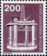 Berlin Poste N** Yv:470 Mi:506 Bohrinsel (Thème) - Pétrole