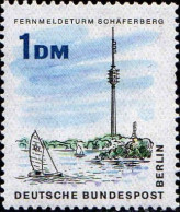 Berlin Poste N** Yv:240 Mi:264 Fernmeldeturm Schäferberg (Thème) - Voile