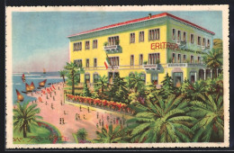 Cartolina Cesenatico, Albergo Eritrea  - Cesena