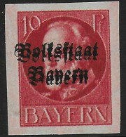 Bayern: MiNr. 119 II B DD, Postfrisch, ** - Ungebraucht
