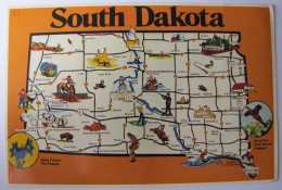 ETATS-UNIS - SOUTH DAKOTA - Map - Other & Unclassified