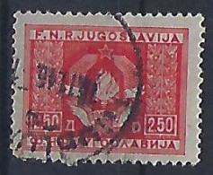 Jugoslavia 1946  Dienstmarken (o) Mi.4 - Oficiales