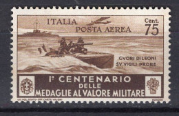 Z5917 - ITALIA REGNO SASSONE Aerea N°76 * - Posta Aerea