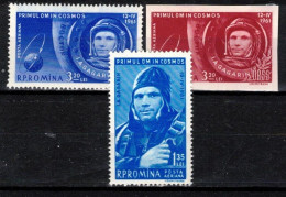 ** Roumanie 1961 Mi 1962-4 (Yv PA 141-3), (MNH)** - Neufs