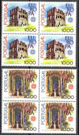 Portugal Sc# 1390-1391 MNH Block/4 1978 Europa - Unused Stamps