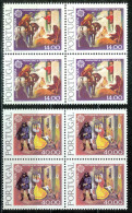 Portugal Sc# 1423-1424 MNH Block/4 1979 Europa - Unused Stamps