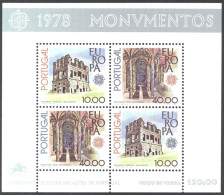 Portugal Sc# 1391a MNH Souvenir Sheet 1978 Europa - Unused Stamps