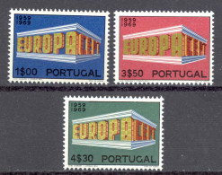 Portugal Sc# 1038-1040 MNH 1969 Europa - Nuevos