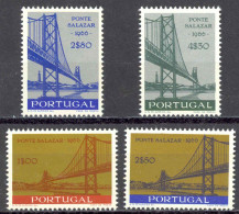 Portugal Sc# 976-979 MNH 1966 Salazar Bridge - Nuevos