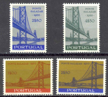 Portugal Sc# 976-979 MNH 1966 Salazar Bridge - Ongebruikt