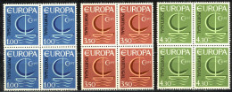 Portugal Sc# 980-982 MNH Block/4 1966 Europa - Neufs