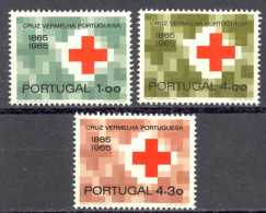 Portugal Sc# 955-957 MNH 1965 Red Cross - Ongebruikt