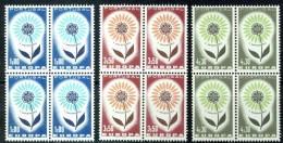 Portugal Sc# 931-933 MNH Block/4 1964 Europa - Nuevos