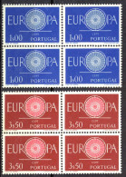 Portugal Sc# 866-867 MNH Block/4 1960 Europa - Nuevos