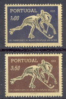 Portugal Sc# 749-750 MNH 1952 Hockey On Roller Skates - Nuovi