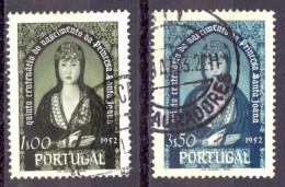 Portugal Sc# 782-783 Used 1953 Princess St. Joanna - Gebraucht